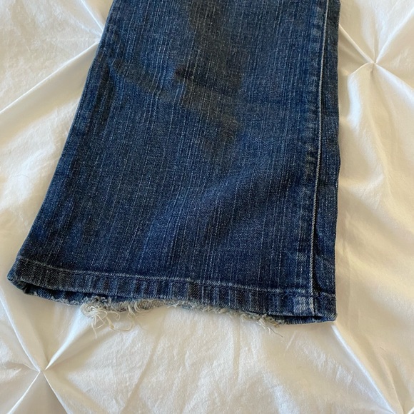Guess Jeans with crystal embellishments, boot cut, slim fit. Sz 27 - Picture 3 of 9
